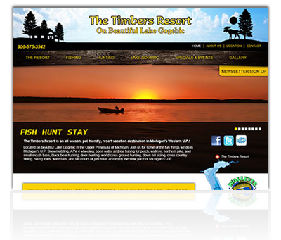 The Timbers Resort Website