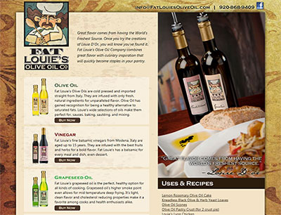 Fat Louie's Olive Oil Home Page