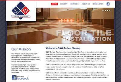 S&W Custom Flooring Home Page