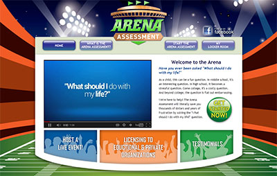 Arena Assessment Home Page