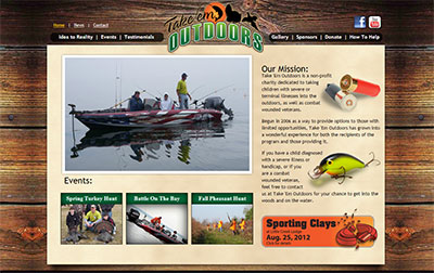 Take 'em Outdoors Home Page